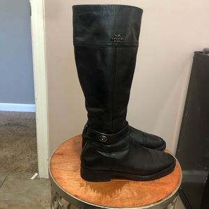 COACH genuine leather riding boots